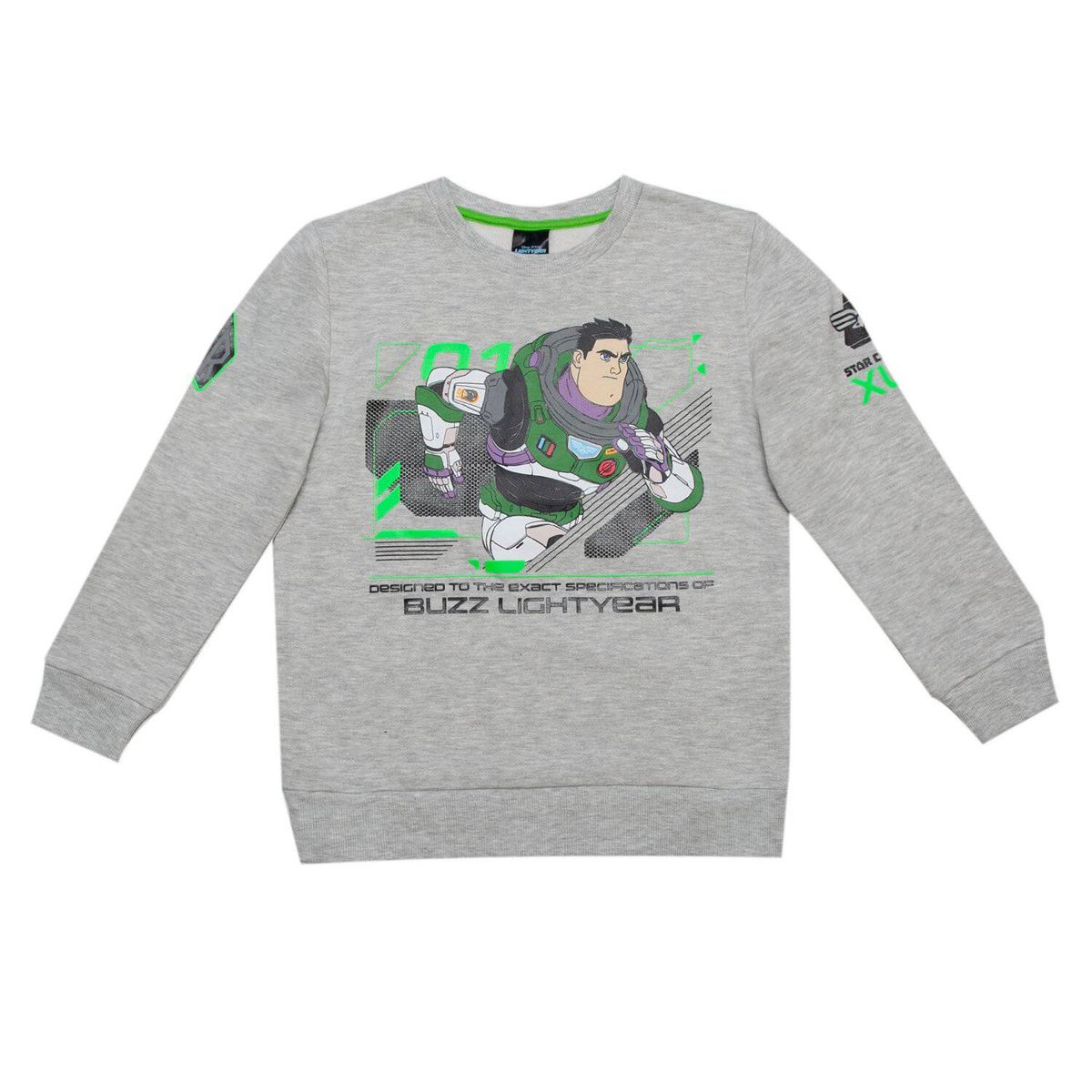 DISNEY - Poleron Niño Buzz Run Gris Disney
