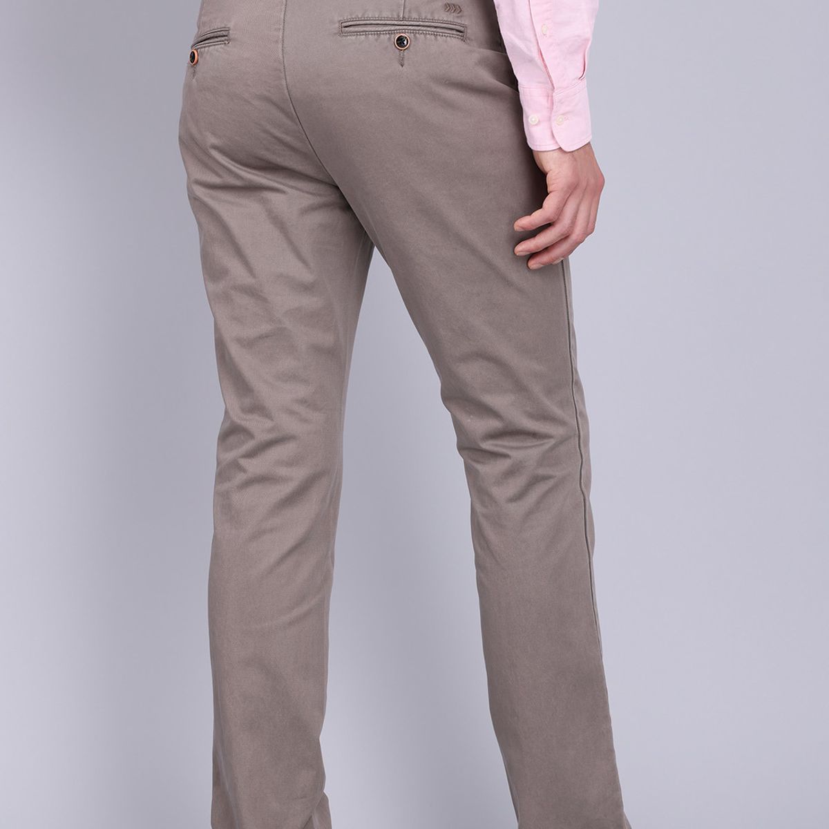 ARROW - Pantalón Chino Hombre Arrow Básico Regular Fit Marrón ARROW