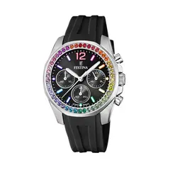 FESTINA - Reloj F20610/3 Negro Mujer Boyfriend Collection