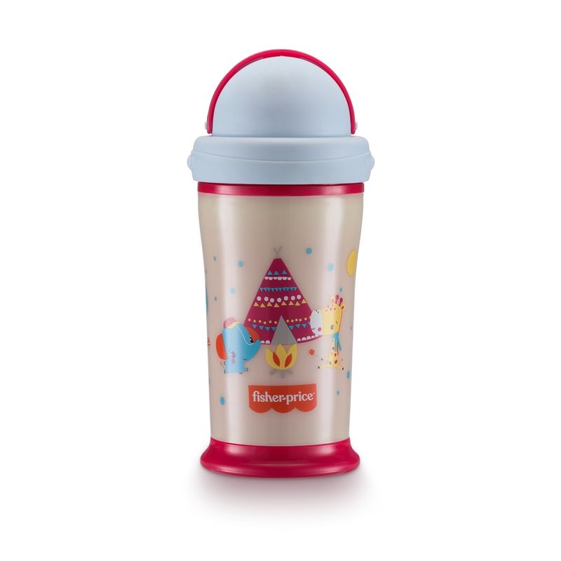 FISHER PRICE - Vaso Playful Fisher Price Glow Dark Rosa Planet BB1129
