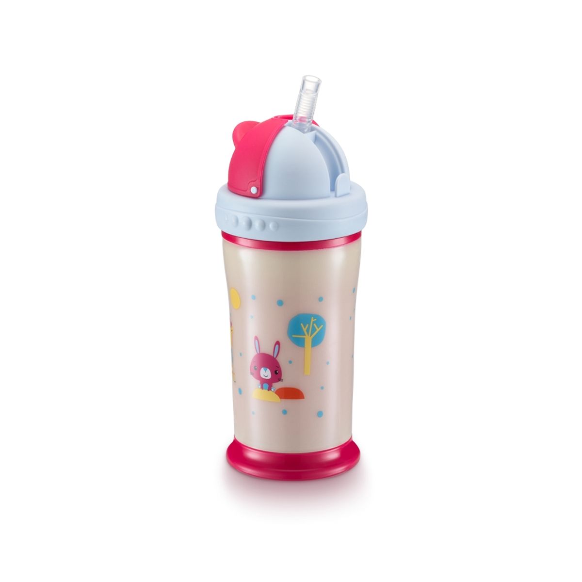 FISHER PRICE - Vaso Playful Fisher Price Glow Dark Rosa Planet BB1129