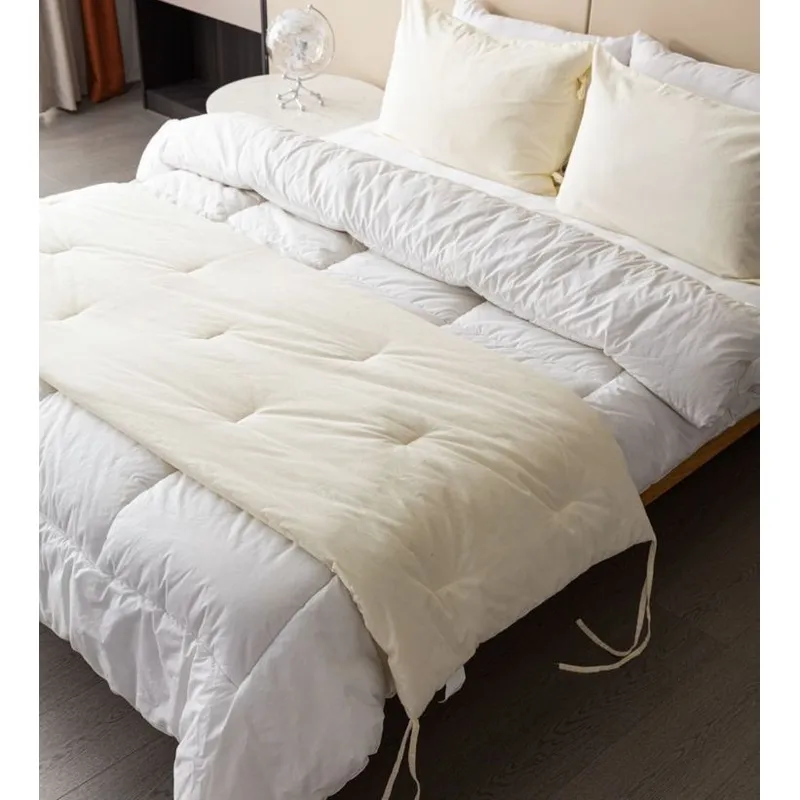 GENERICO - Set Piecera de Lino Beige 80 X 210 +2 fundas