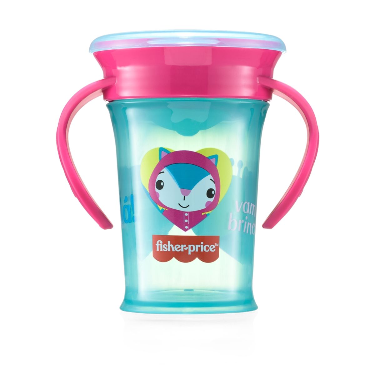 FISHER PRICE - Vaso de Entrena Fisher Price First Moments Rosa Candy BB1021