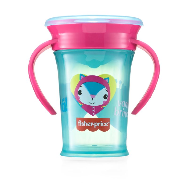 FISHER PRICE - Vaso de Entrena Fisher Price First Moments Rosa Candy BB1021