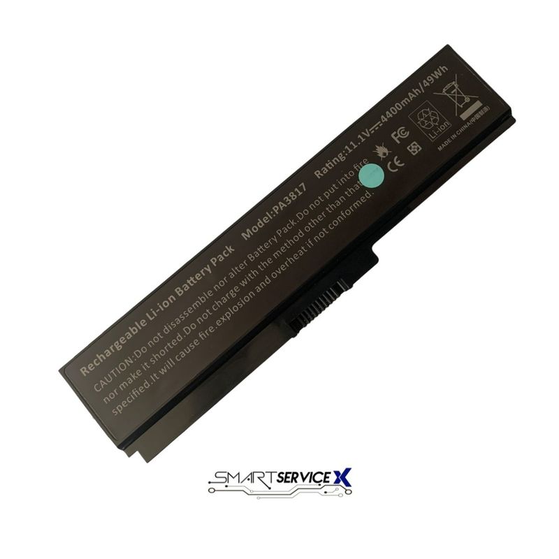GENERICO - BATERIA TOSHIBA 3817U ALTERNATIVA NEGRO