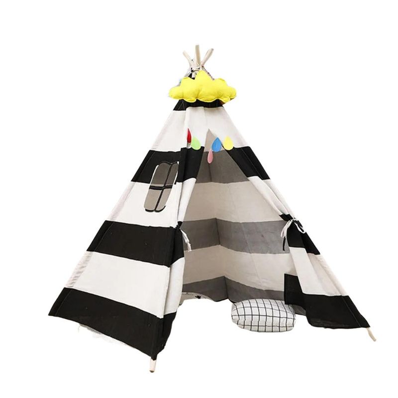 FIGLIO - Carpa Tipi Niños Infantil 160 Cm Rayas Juguete Decoracion