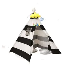 FIGLIO - Carpa Tipi Niños Infantil 160 cm Rayas Juguete Decoracion