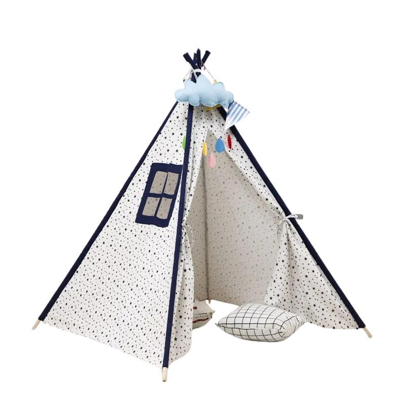 FIGLIO - Carpa Tipi Niños Infantil 160Cm Estrellas Juguete Decoracion