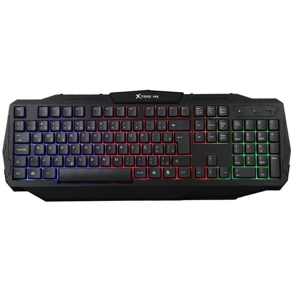 XTRIKE ME - TECLADO XTRIKE ME KB-302 RGB MEMBRANA IN