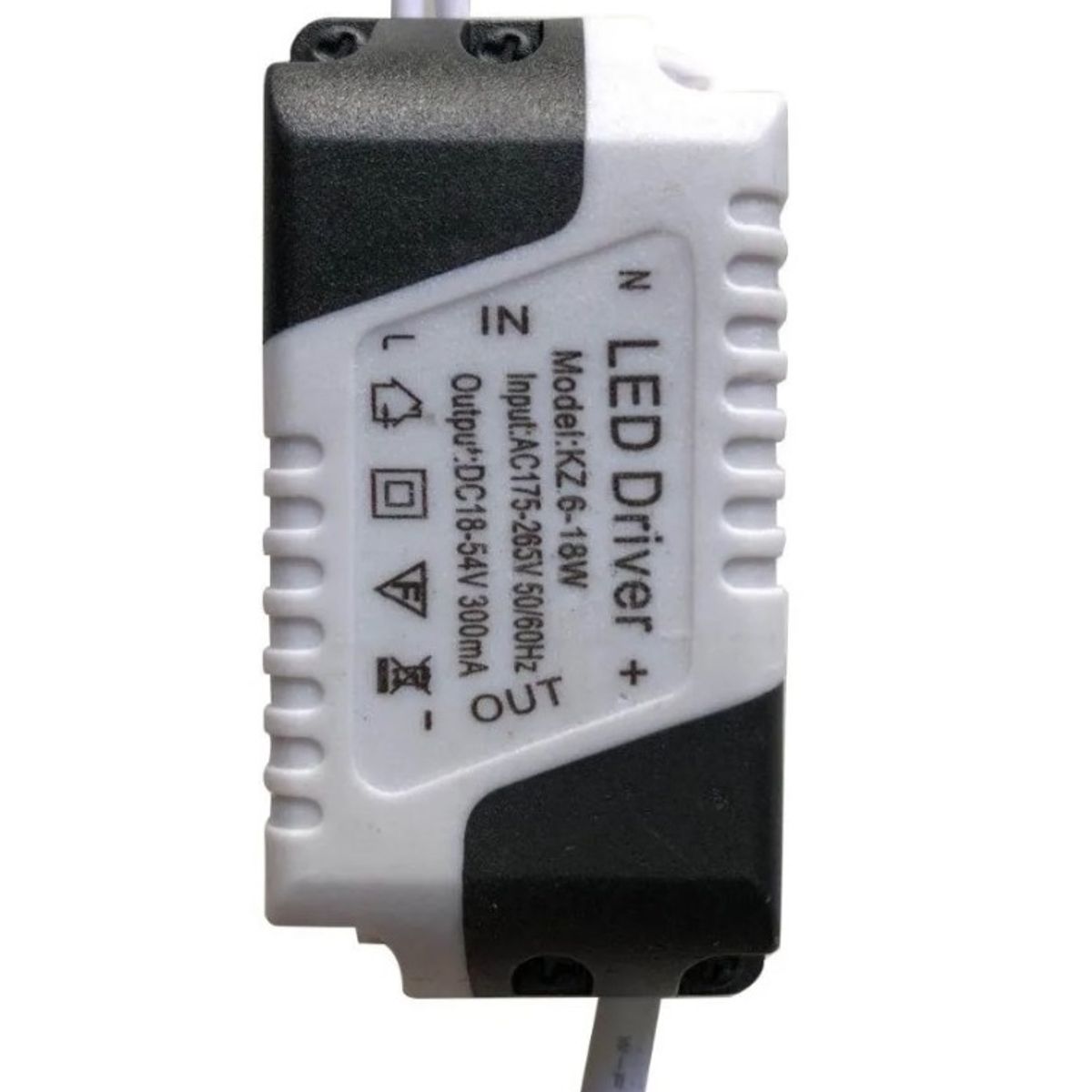 GENERICO - Led Driver 8w-18w Dc 300ma Transformador