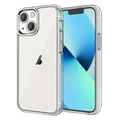 GENERICO - Carcasa Transparente Compatible con iPhone 13 Con Lamina Vidrio Completa