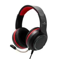 MONSTER GAMES - Audifonos Gamer Snap RGB USB Jack 3.5mm