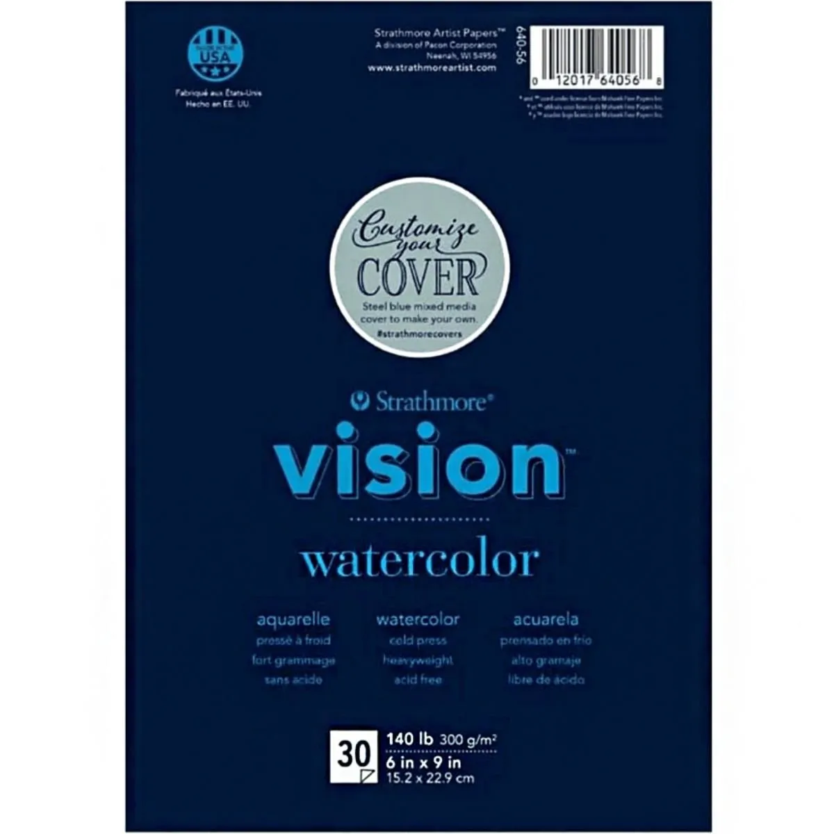 GENERICO - Block Acuarela Strathmore Vision 300gr 15,2x22,9cm