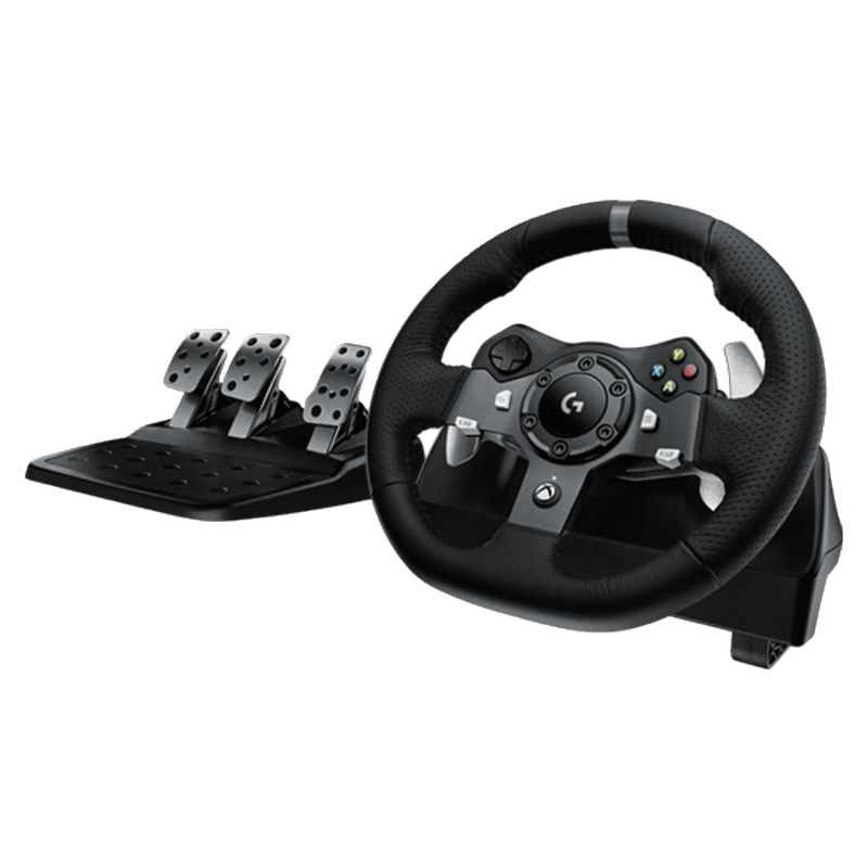 LOGITECH - Volante Gamer c/ Pedales Logitech G920 Driving Force XBOX PC