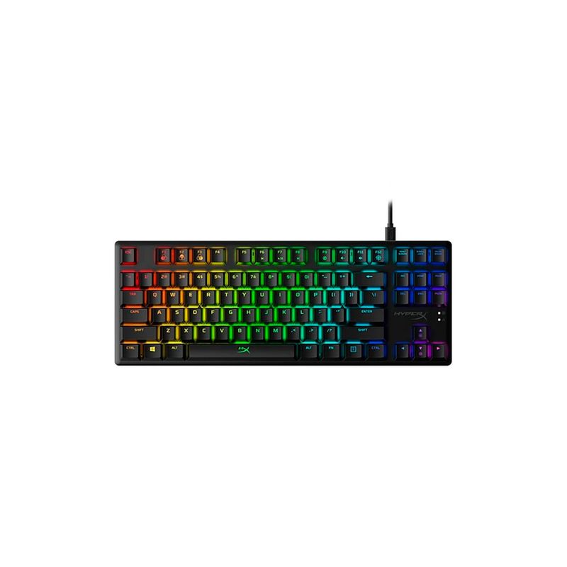 HYPERX - Teclado Gamer Kingston HyperX Alloy Origins Core Mecánico RGB SW Red Inglés