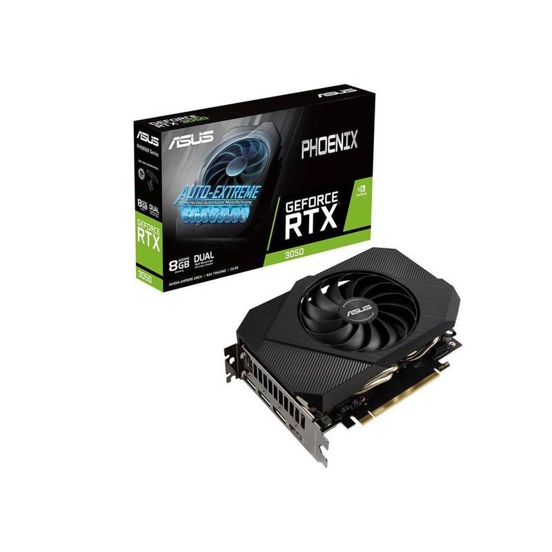 ASUS - Tarjeta de Video ASUS Phoenix GeForce RTX 3050 8GB GDDR6