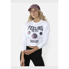 MAUI AND SONS - Polera FEELING THE SPELL Mujer Blanco