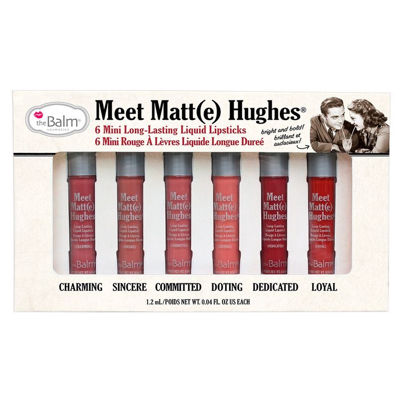 THEBALM - THE BALM Set De Labiales Mini Meet Matte Hughes Vol.1