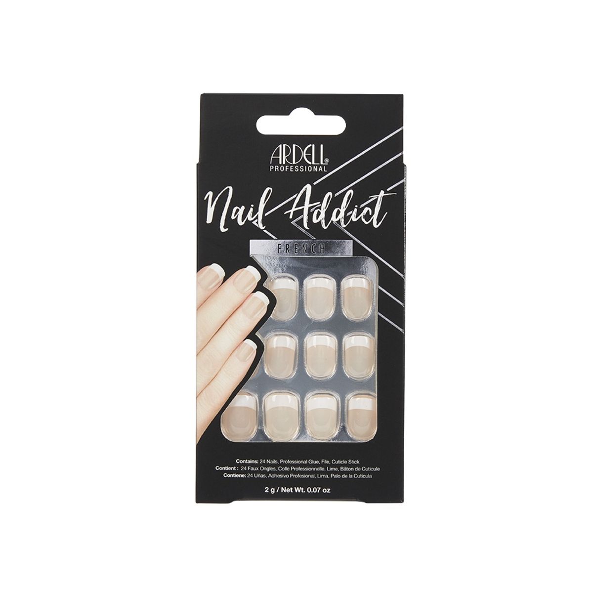 ARDELL - ARDELL Uñas Postizas Addict Classic French