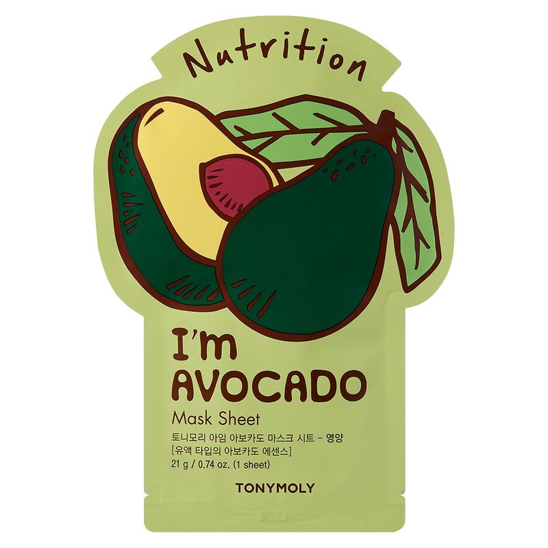 TONYMOLY - TONY MOLY I'M Avocado Mask Sheet – Nutrition
