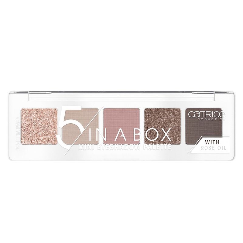 CATRICE - Catrice Paleta Sombras De Ojos Mini 5 En 1 Soft Rose Look
