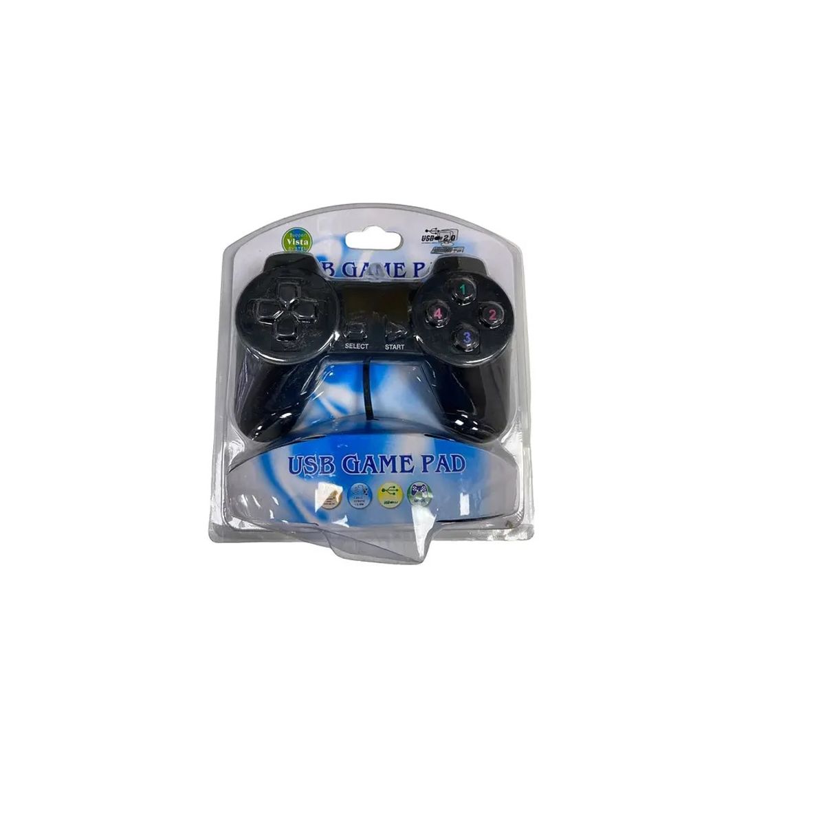 GENERICO - JOYSTICK GAMEPAD PC NOTEBOOK USB10 BOTONES