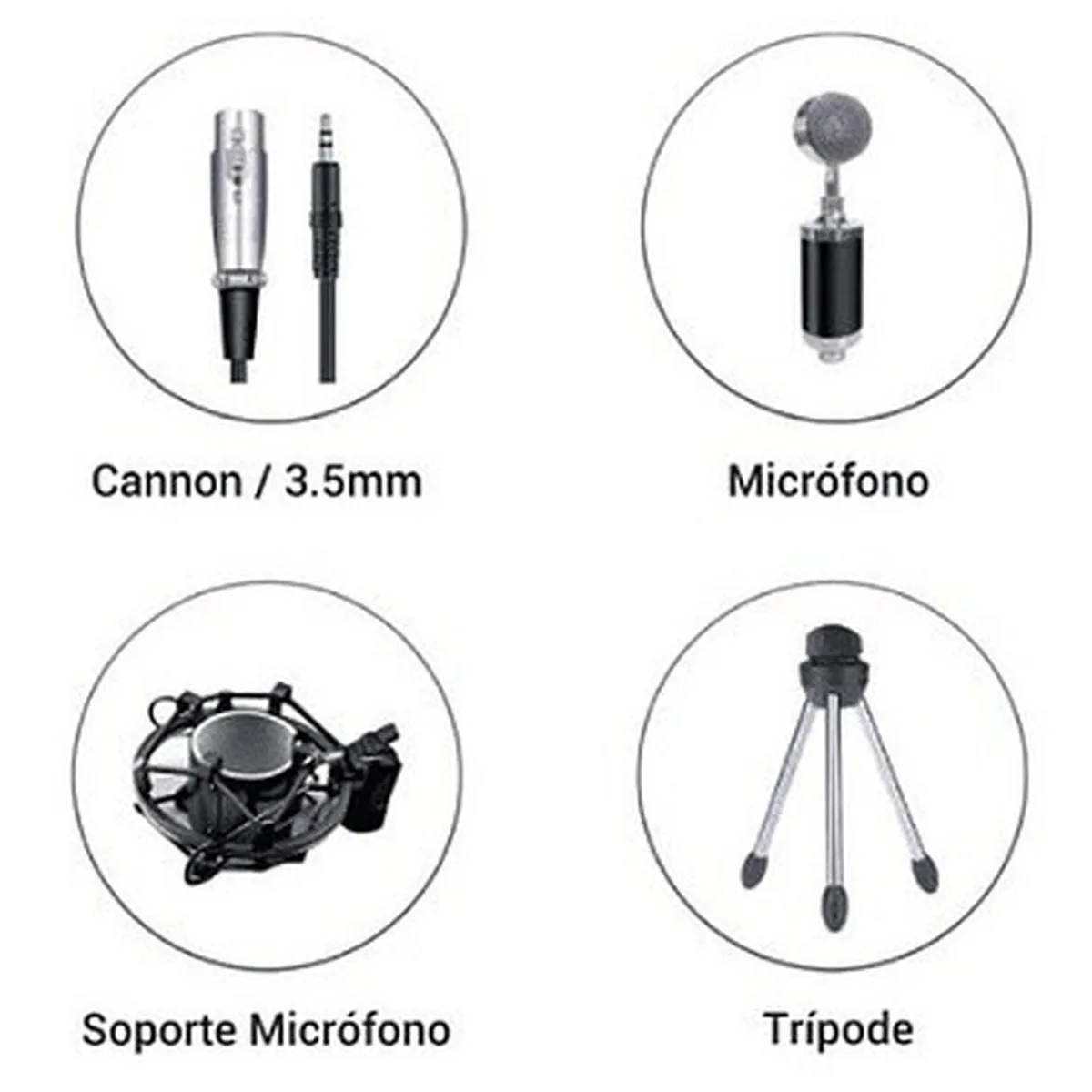 MICROLAB - MICROFONO MLAB CONDENSADOR STUDIO B5 BLACK