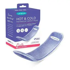 LANSINOH - Pad perineal para alivio del dolor, terapia frío/calor.