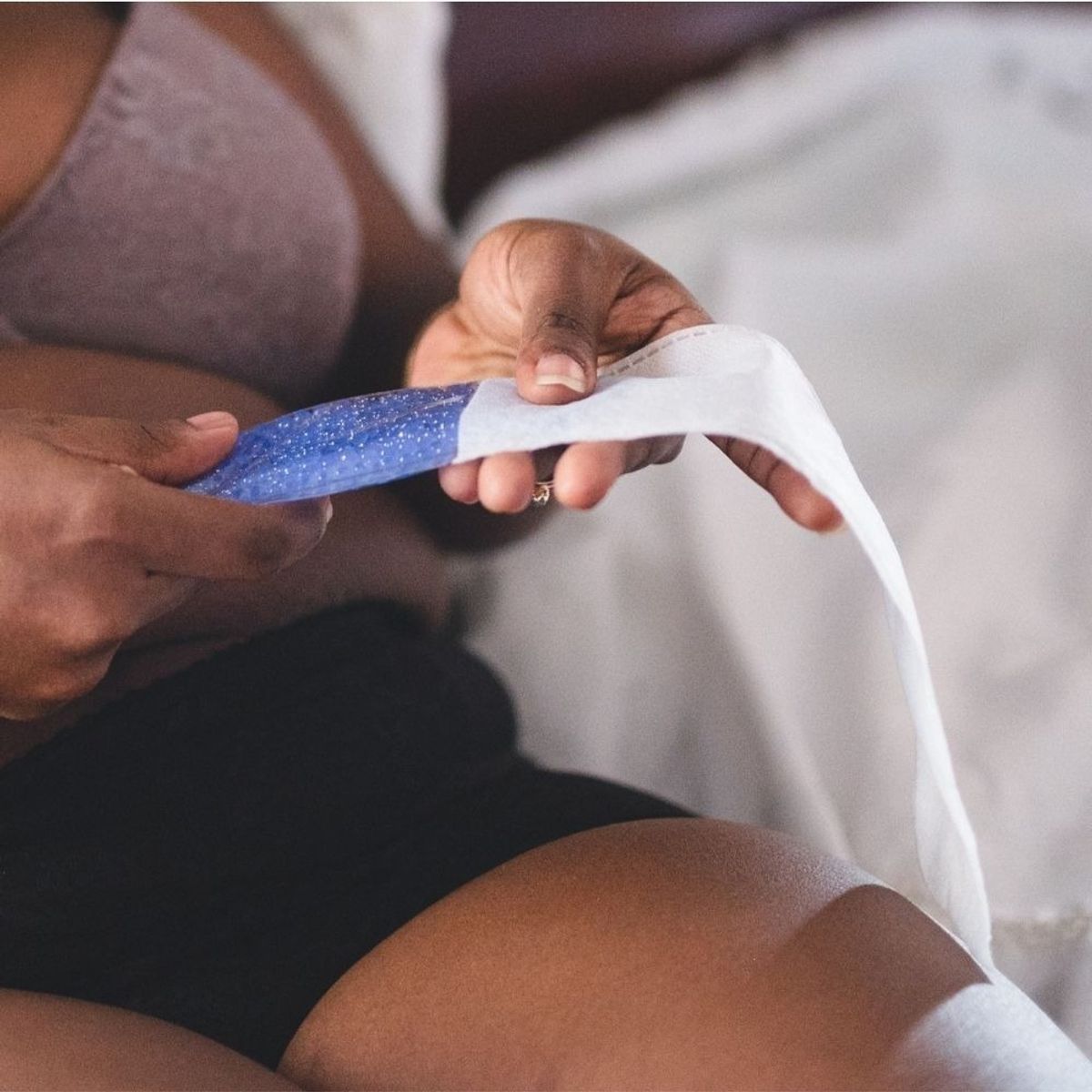 LANSINOH - Pad perineal para alivio del dolor, terapia frío calor