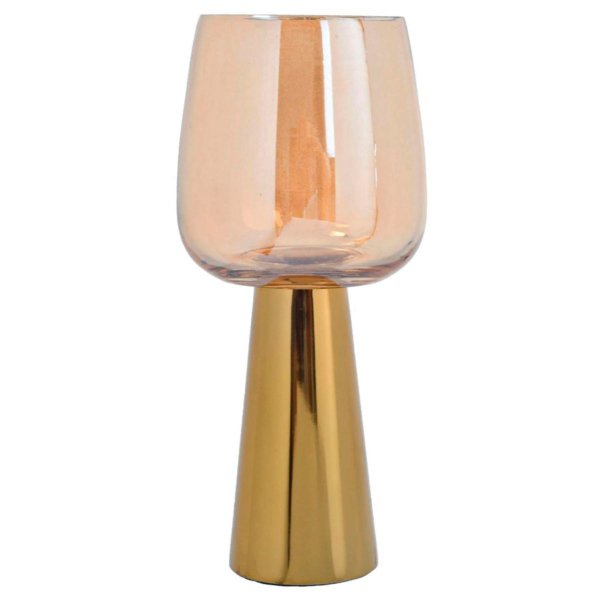 MALLORCA - Portavela Decorativo Bari Gold Mediano