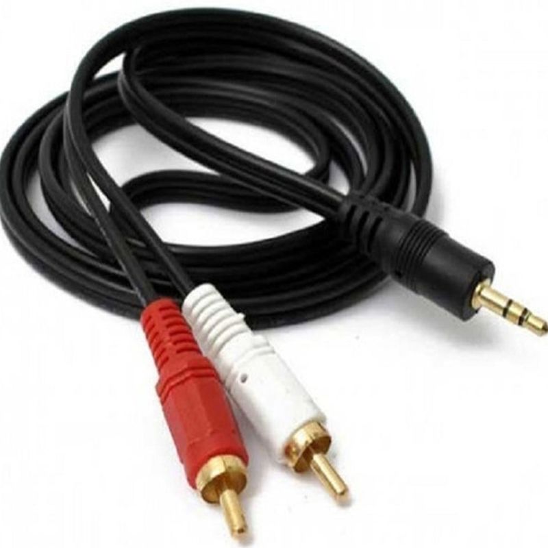 ULINK - CABLE DE AUDIO 3.5 A 2 RCA DE 3 MTS.
