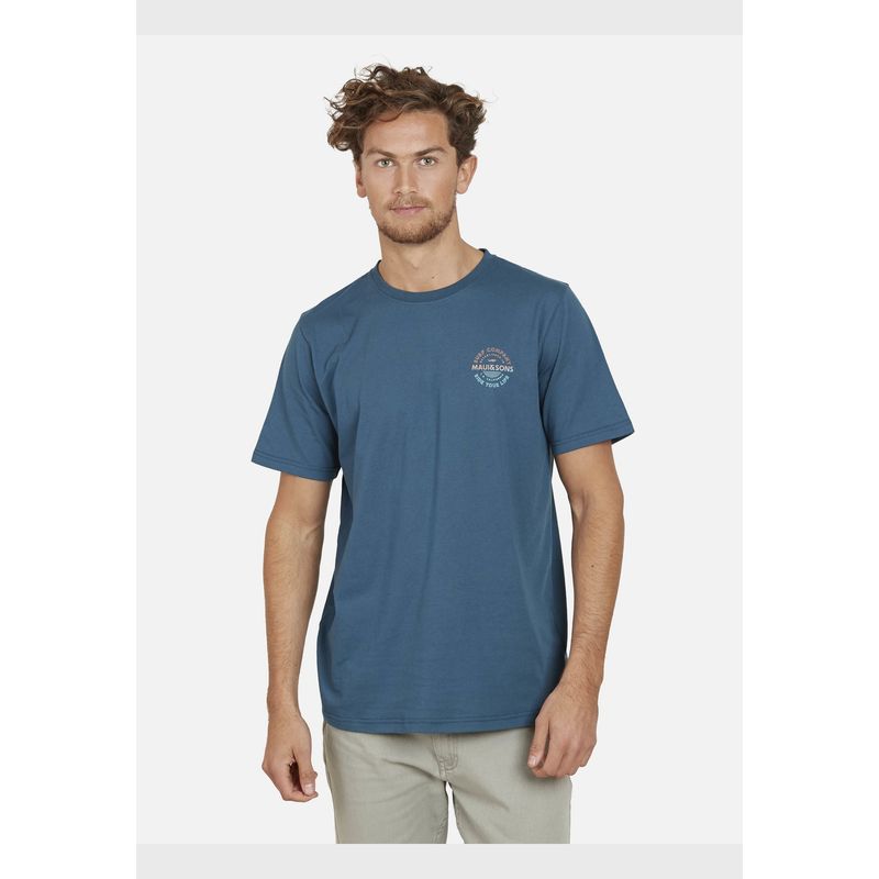 MAUI AND SONS - Polera L.A. CALIFORNIA Hombre Azul Maui and Sons MAUI AND SONS