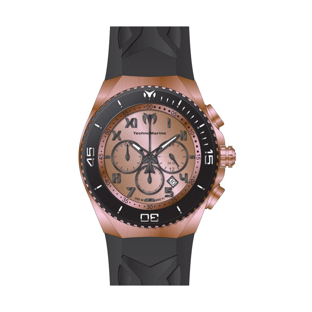 TECHNOMARINE - Reloj Technomarine Hombre Manta TM-220015 Silicona Azul