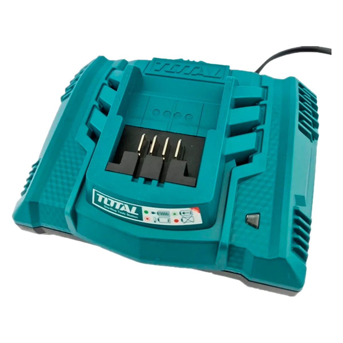 TOTAL TOOLS - Cargador Rápido De Bateria Inteligente 20v 4ah