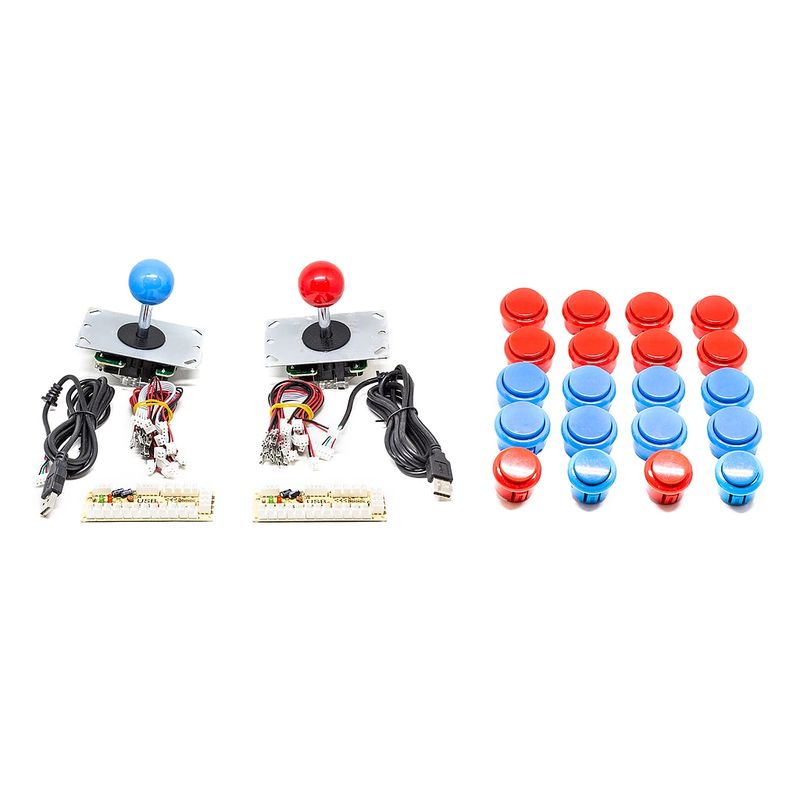 MCI - Kit de botones para arcade tipo Sanwa (OEM)
