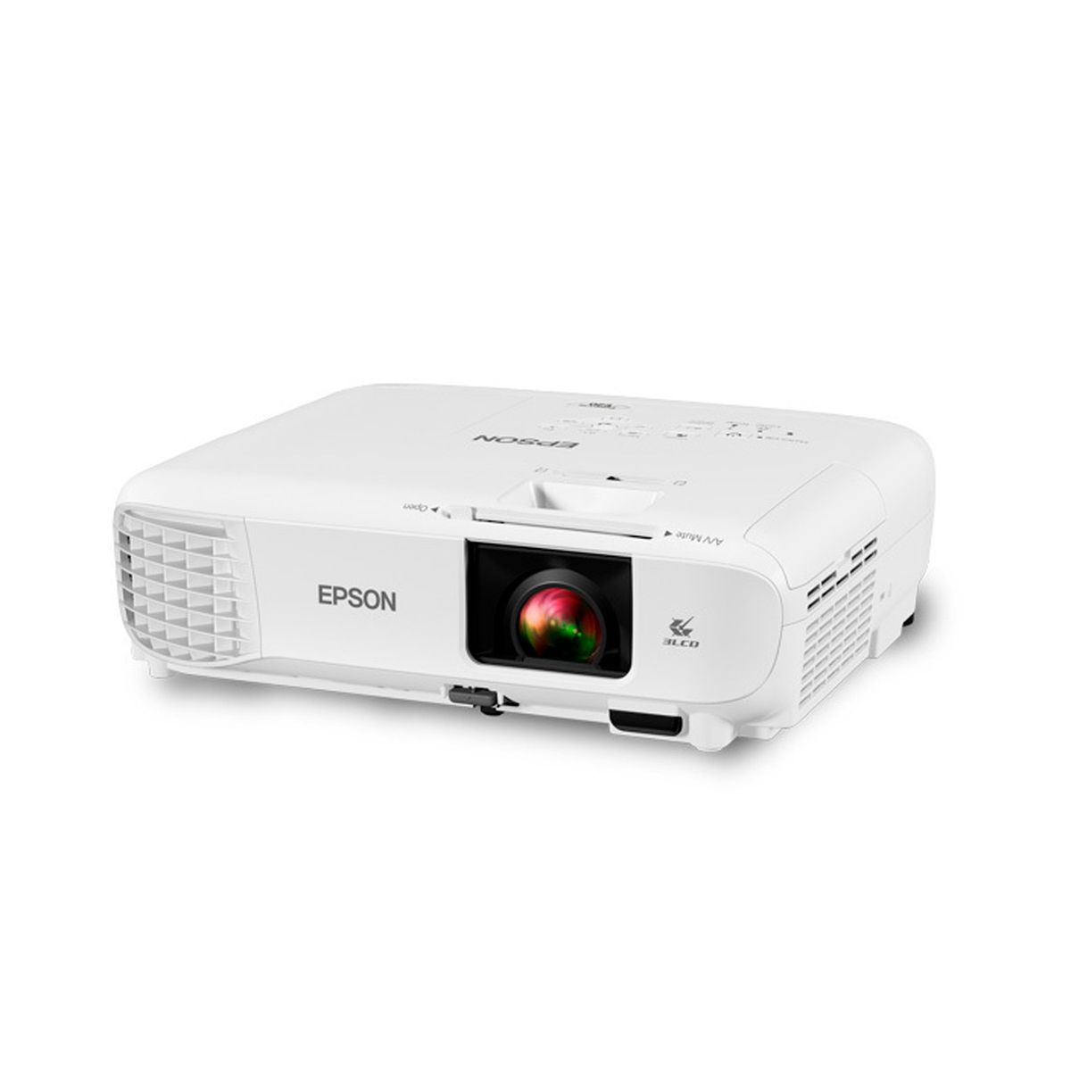 EPSON - Proyector Epson PowerLite E20, 3LCD, XGA, 3400 Lúmenes - Blanco