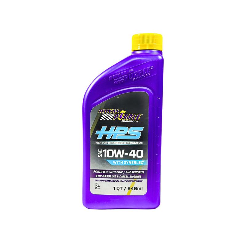 ROYAL PURPLE - Royal Purple 10w40 Hps 946ml Full Sintético