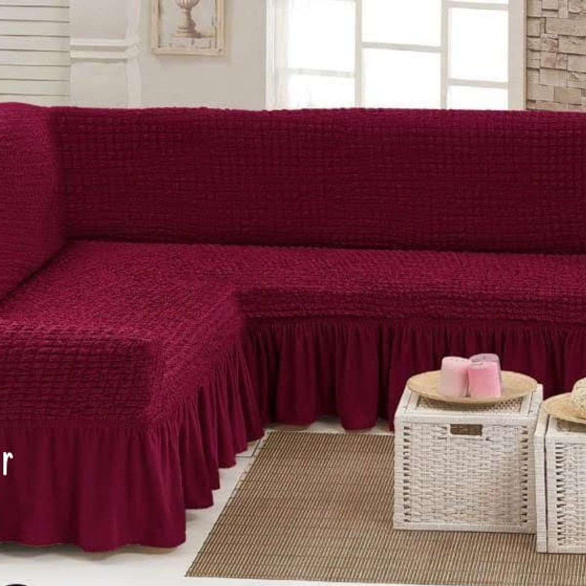 GENERICO - Fundas Turca de Sillón en L