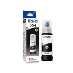 EPSON - Tinta 554 BK Negro T554120 para L8160 - L8180
