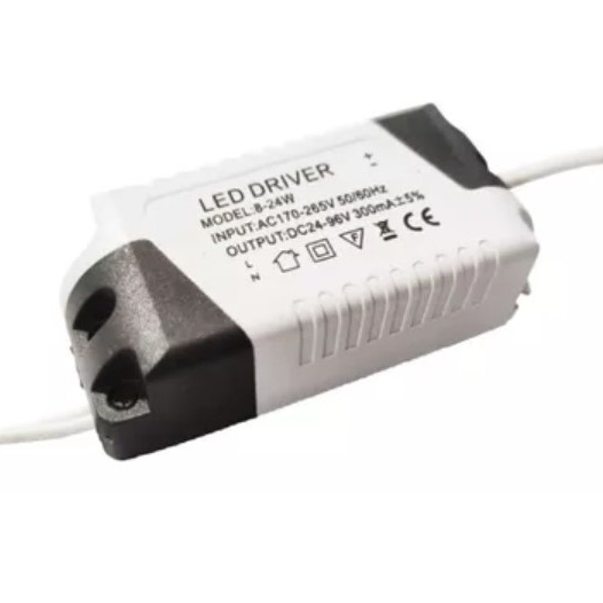 GENERICO - Transformador Foco Panel Plafon Led Driver 8w - 24w 240ma