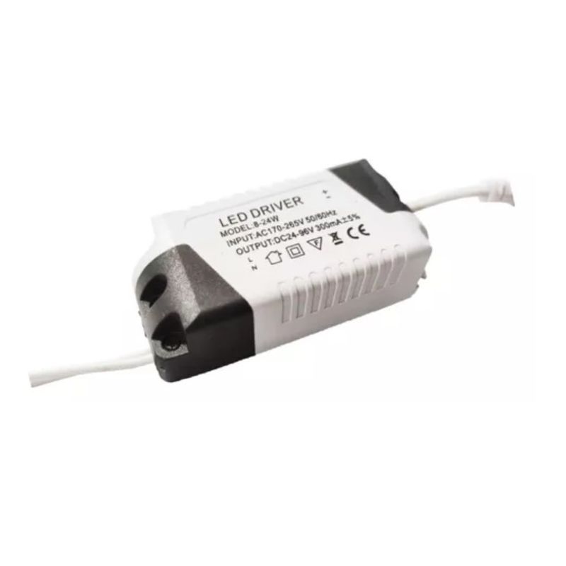GENERICO - Transformador Foco Panel Plafon Led Driver 8w - 24w 240ma