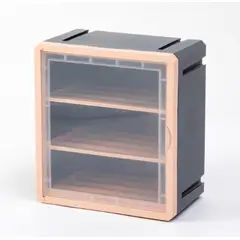 GENERICO - Caja organizadora dormitorio juguetes botiquín 2143 Gris.