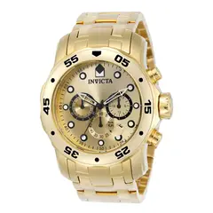 INVICTA - Reloj Hombre Pro Diver 74 Acero Inoxidable Dorado