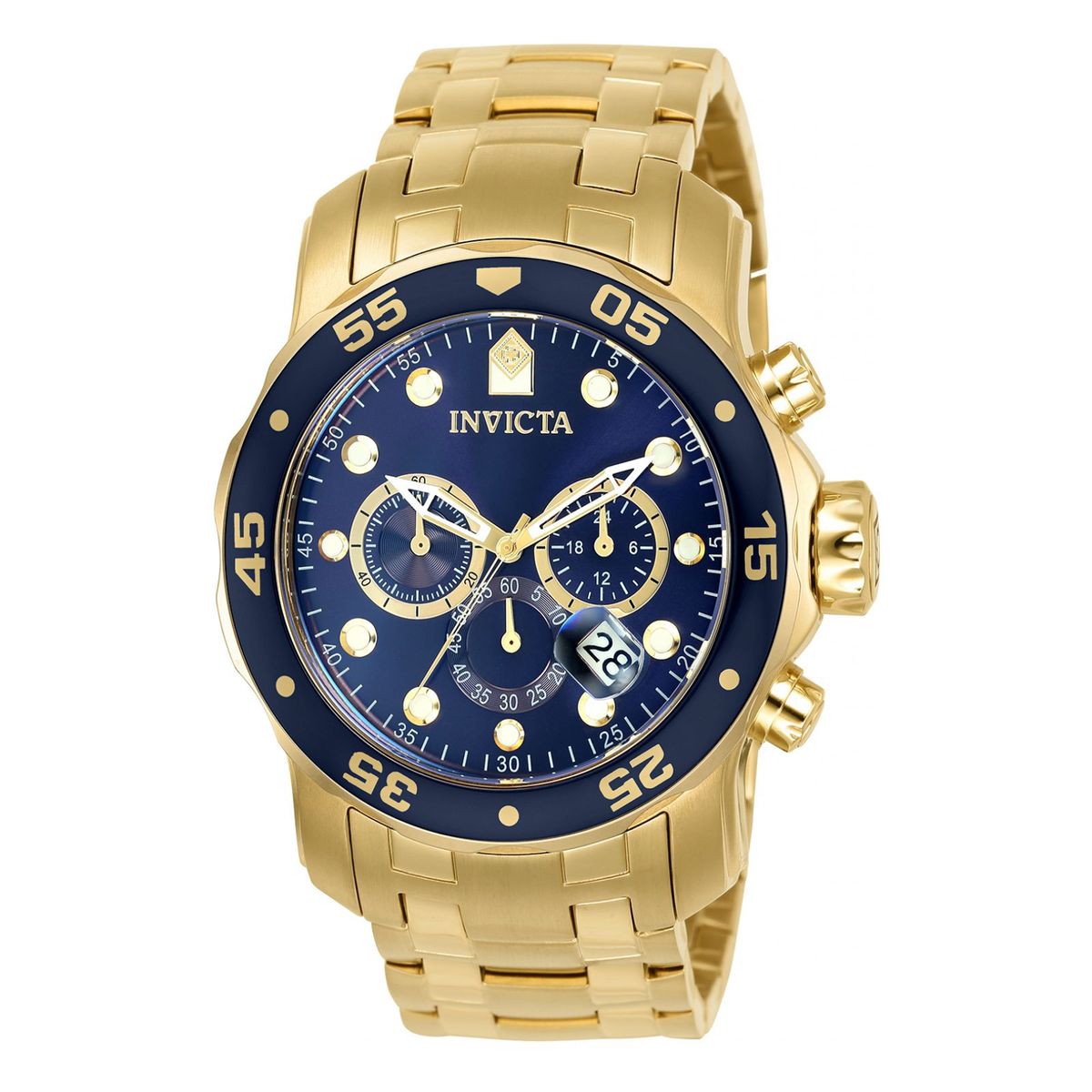 INVICTA - Reloj Invicta Hombre Pro Diver 73 Acero Inoxidable Dorado