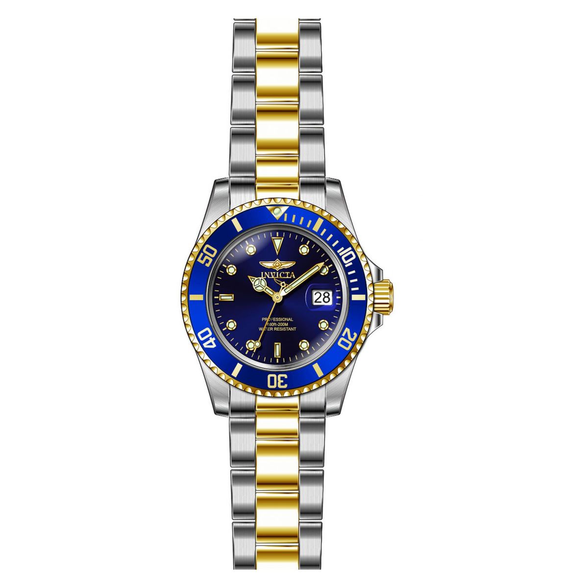 INVICTA - Reloj Invicta Hombre Pro Diver 26972 Acero Inoxidable Dorado