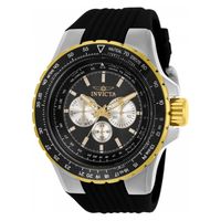 Reloj Unisex Aviator 33029 Silicona Negro
