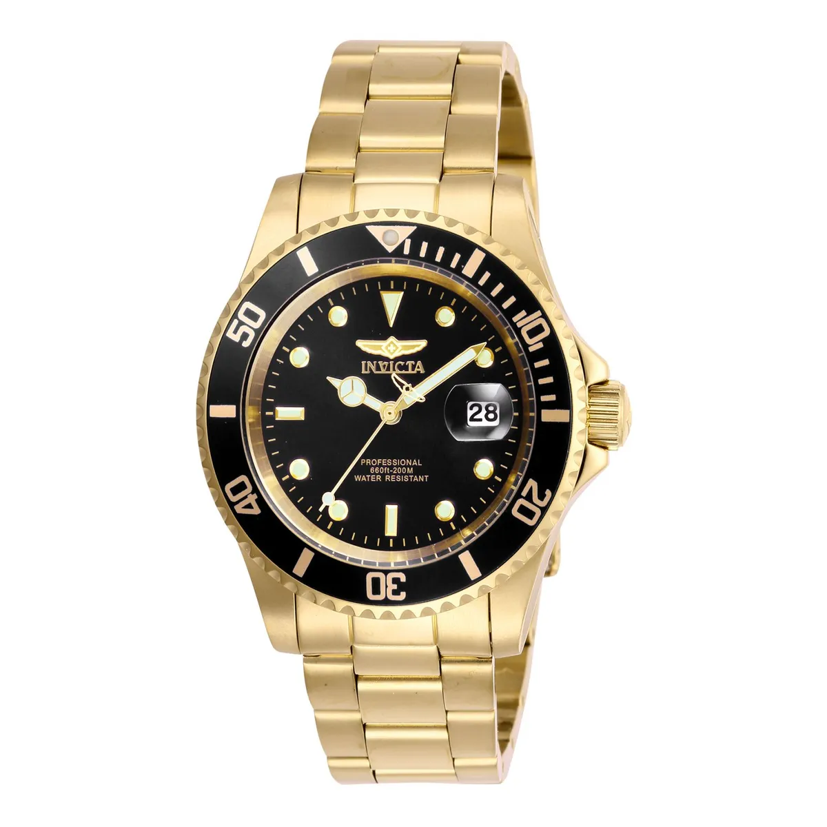INVICTA - Reloj Invicta Hombre Pro Diver 26975 Acero Inoxidable Dorado