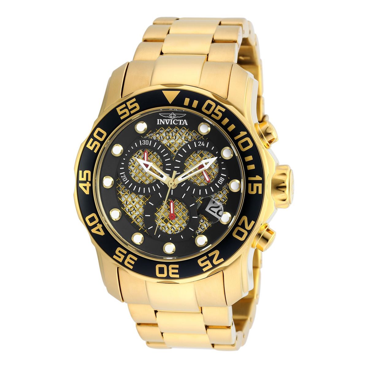 INVICTA - Reloj Invicta Hombre Pro Diver 19837 Acero Inoxidable Dorado