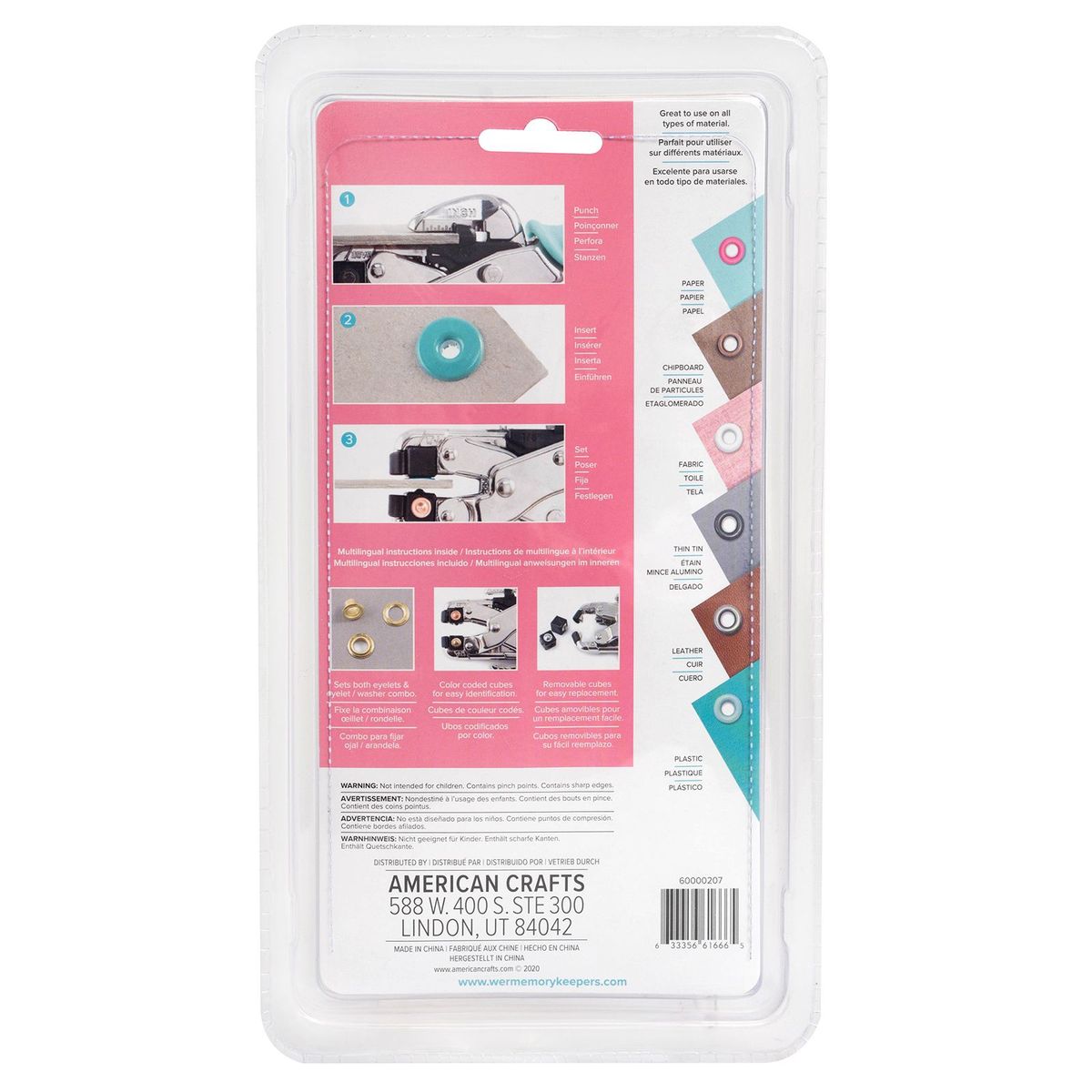 AMERICAN CRAFTS - Crop A Dile ROSE GOLD