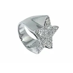CAMILLE LUCIE - Anillo Enchapado en Rodio